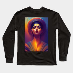 The Egyptian Deity of fertility Long Sleeve T-Shirt